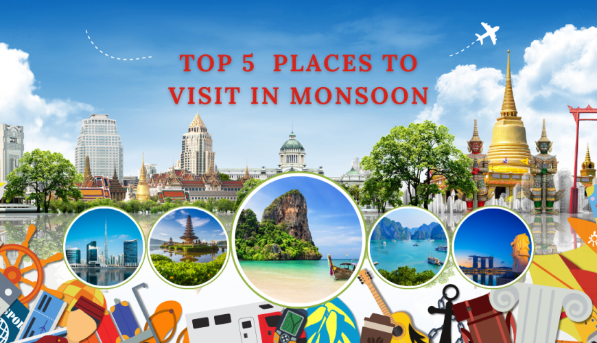 🌧️Top 5 International Destinations to Visit in Monsoon
