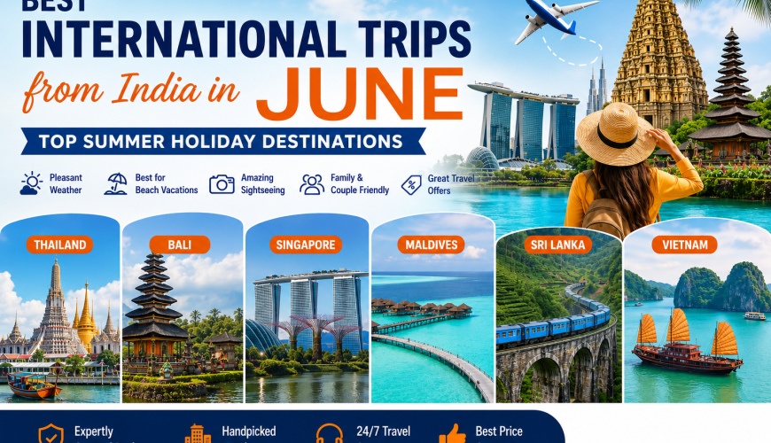 Best International Trips from India in June