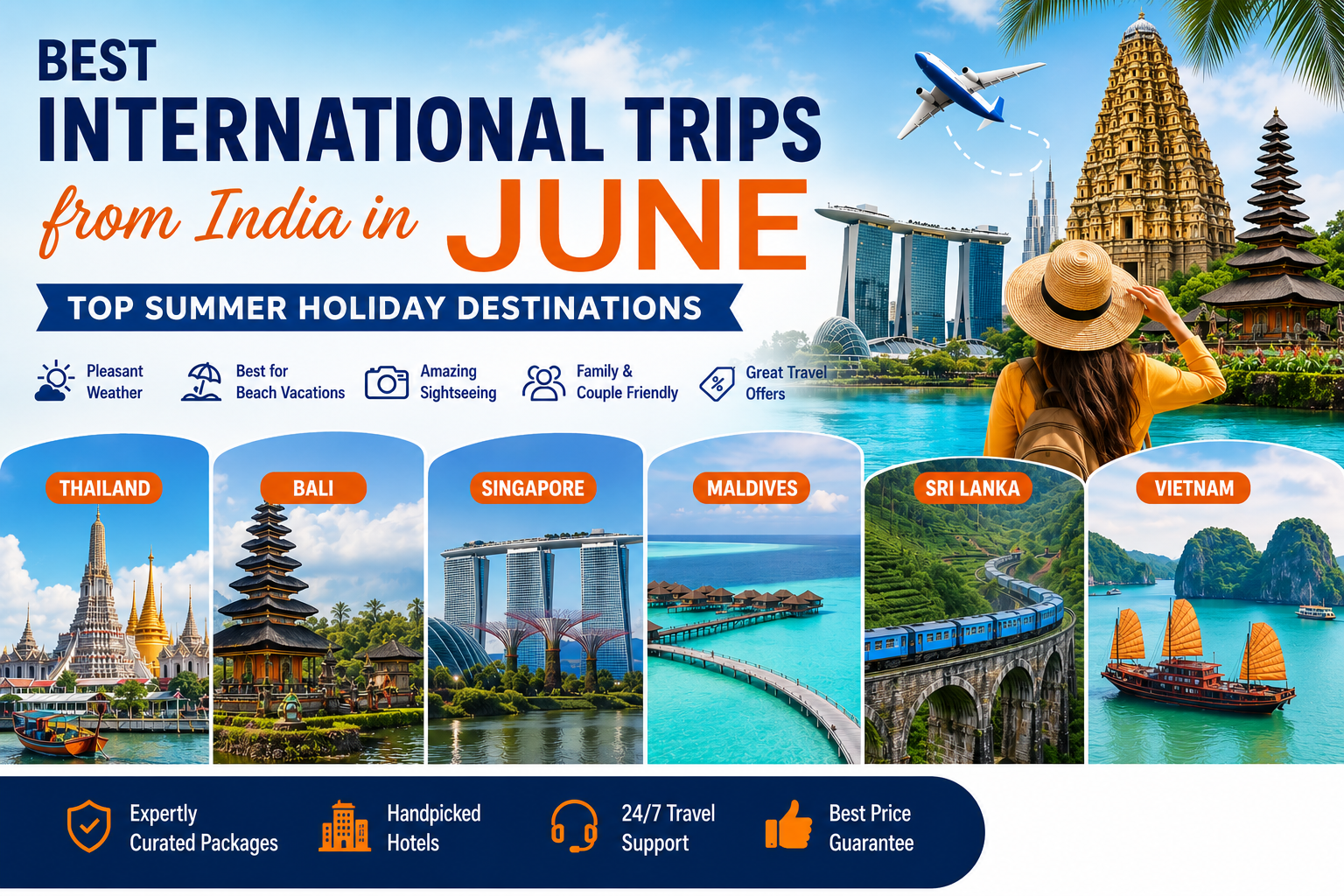 Best International Trips from India in June
