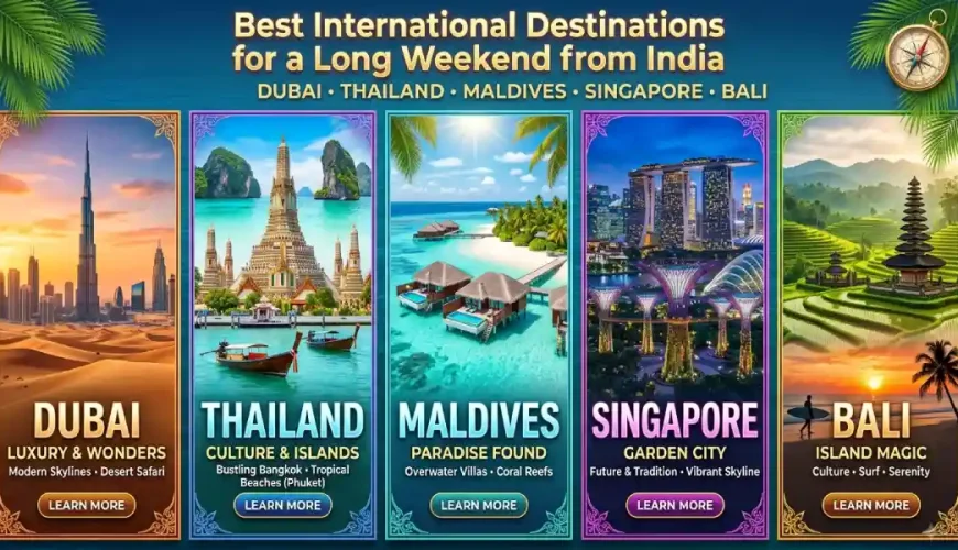 best-international-destinations-for-a-long-weekend-from-India