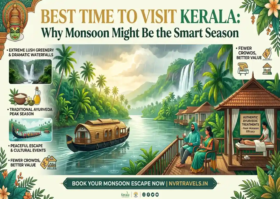 Best Time to Visit Kerala: Why Monsoon Might Be the Smart Season