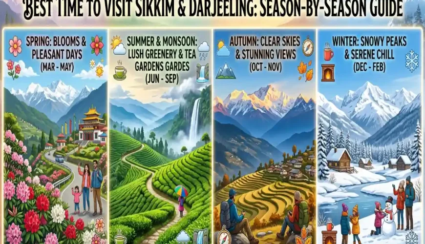 Best Time to Visit Sikkim and Darjeeling: Season-by-Season Guide