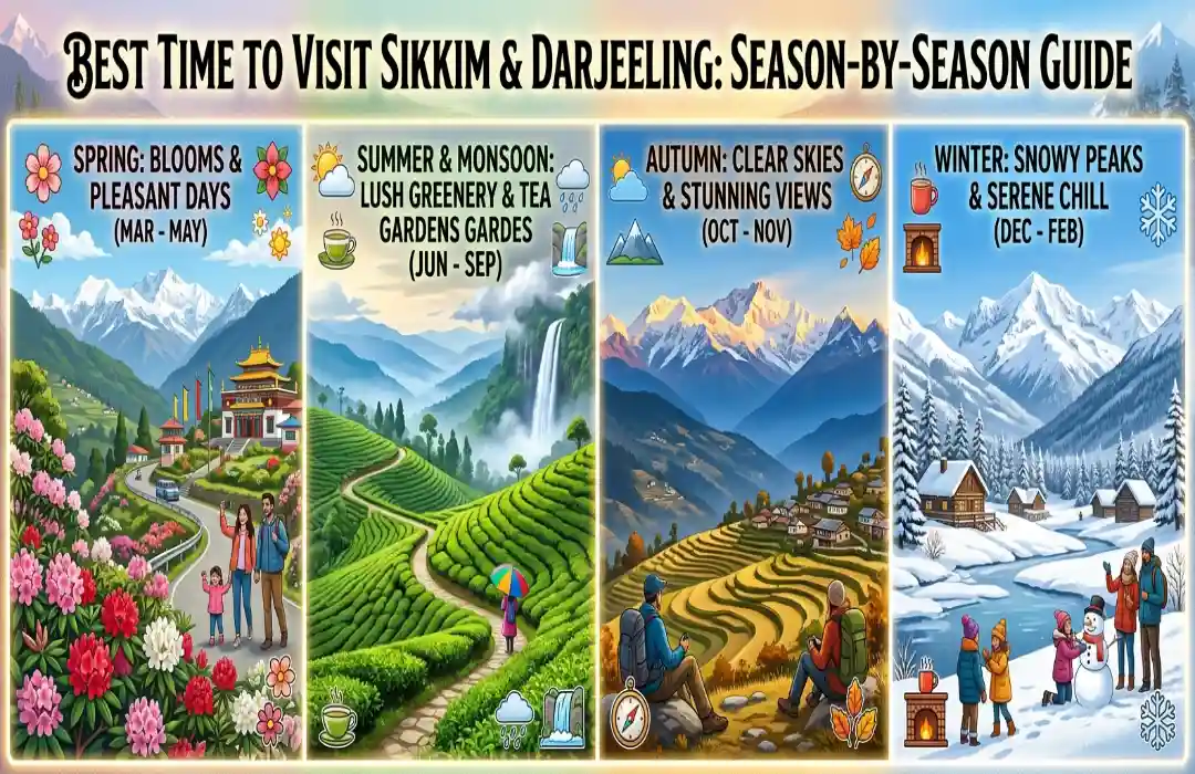 Best Time to Visit Sikkim and Darjeeling: Season-by-Season Guide