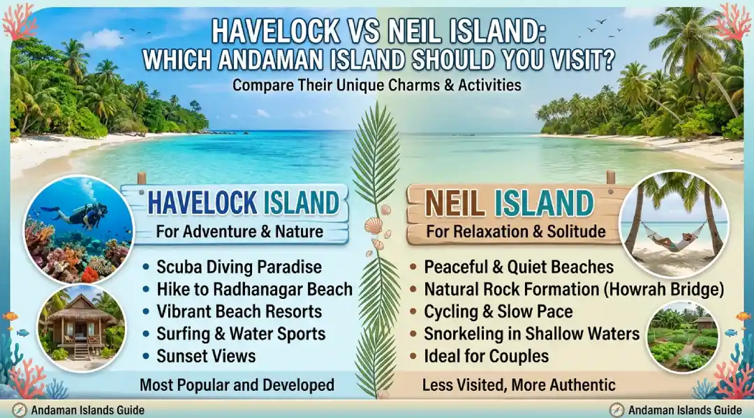 Havelock vs Neil Island: Which Andaman Island Should You Visit?