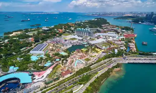 Day 02: Half-day City tour and Sentosa Island