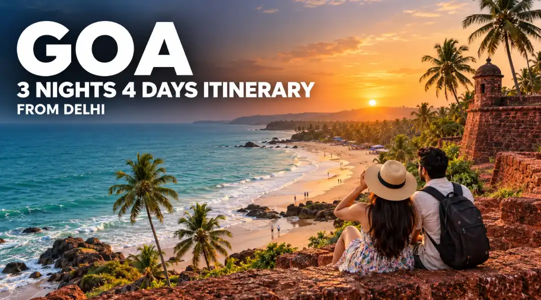 Goa 3 Nights 4 Days Itinerary