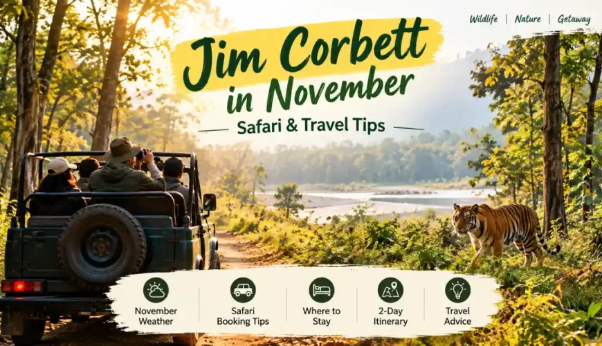 Jim Corbett in November: Weather, Safari Booking & Travel Tips