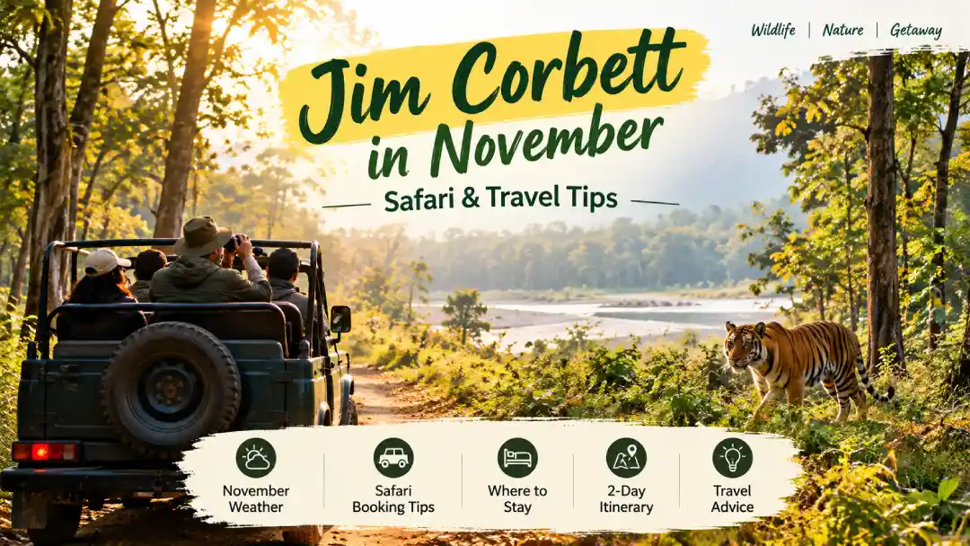 Jim Corbett in November: Weather, Safari Booking & Travel Tips