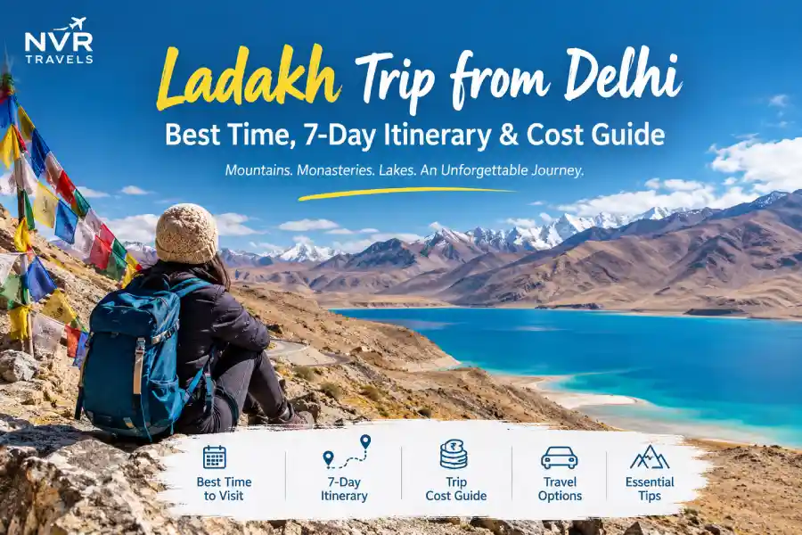 Ladakh Trip from Delhi: Best Time, 7-Day Itinerary & Cost Guide