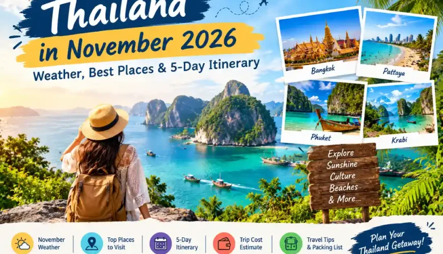 Thailand in November 2026: Weather, Best Places & 5-Day Itinerary
